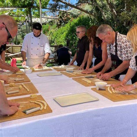 Positano Cooking Class Galli Islands View