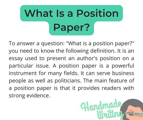 Positioning the Paper