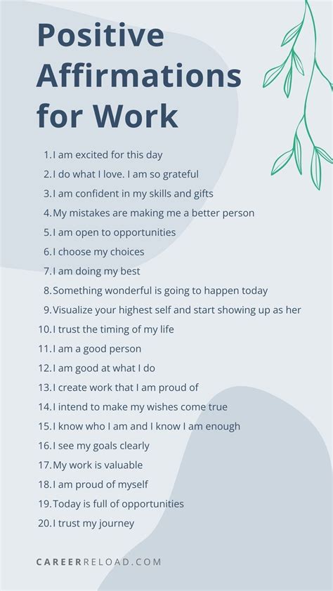 Affirmations for daily success Self esteem affirmations, Success