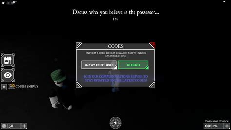 Possessor Roblox Codes