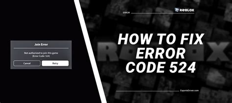 Possible Reasons for the Roblox Error Code 524