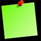 Post It Note Art Template