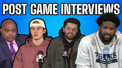 Post Game Interviews