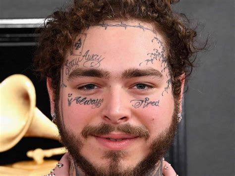 Post Malone Face Tattoos When