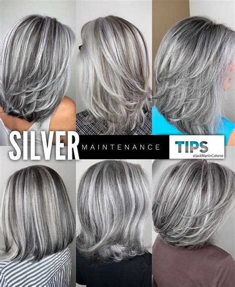 Post-Color Care: Essential Maintenance for Silver Hair