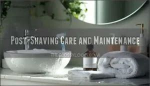 Post-Shaving Care