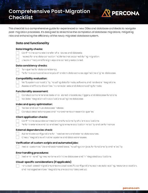 Post-Transfer Checklist: What to Check After Migration