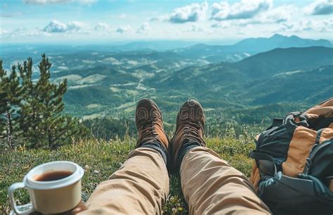 Post-hike relaxation