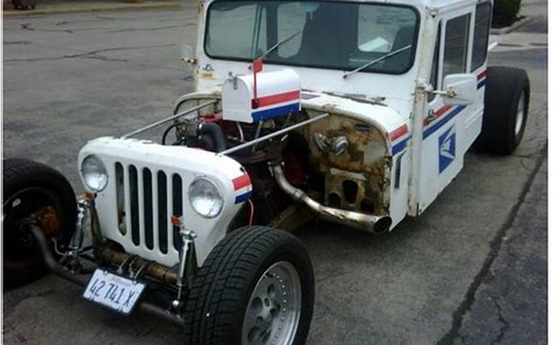 Postal Jeep Rat Rod