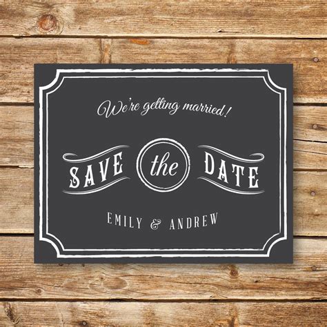 Postcard Save The Date Templates