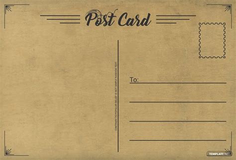 Postcard Ai Template