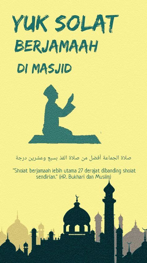 Poster Ajakan Sholat