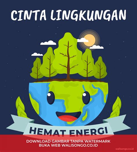 Poster Hemat Energi Buah-Buahan