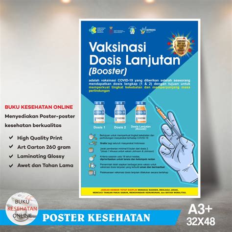 Poster Vaksin Gratis