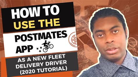 Postmates Delivery Driver