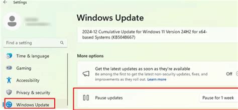 Postpone feature update installation