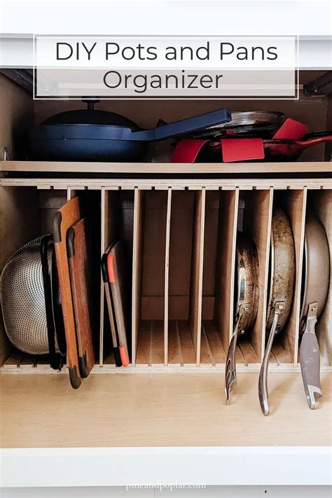 Tidy Up Your Chaos: Transform Your Kitchen with This Simple Pot & Pan Organizer DIY!