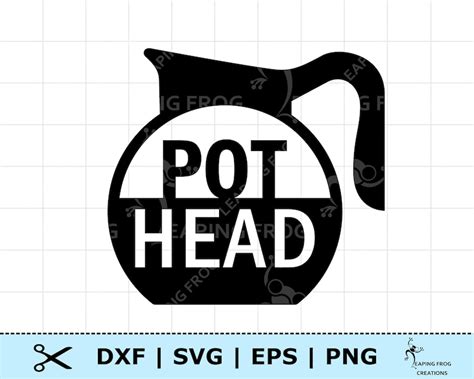 Get High on Design with Pot Head SVG: Unleash Your Creative Juices!