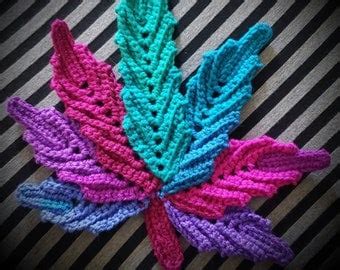 Pot Leaf Crochet