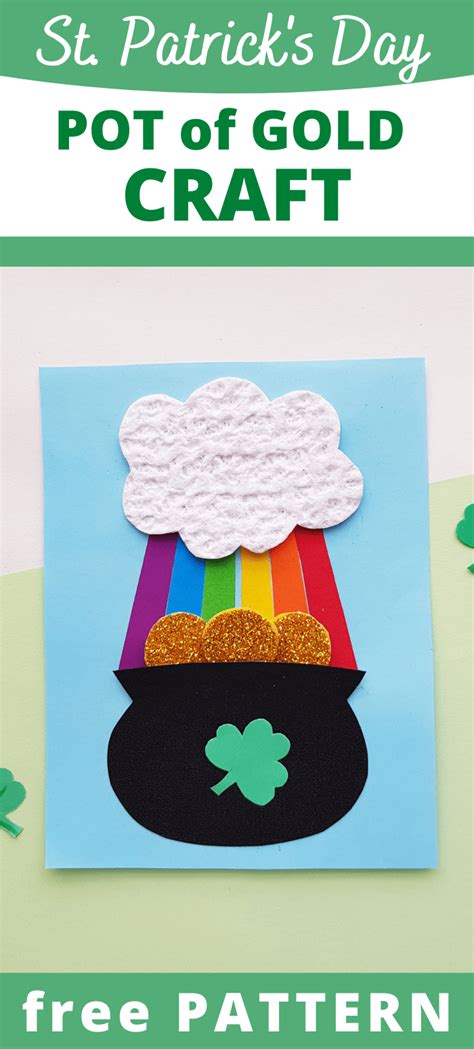 Pot Of Gold Craft Template