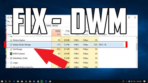 Potential Fixes for Dwm.exe High CPU Usage