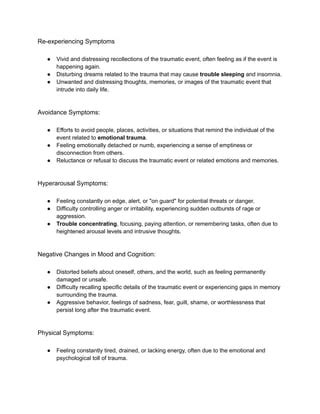 Potential Repercussions of Refusal