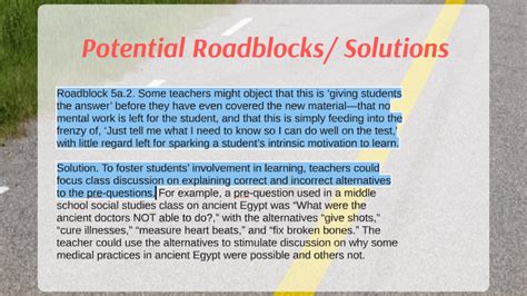 Potential Roadblocks and Solutions