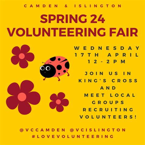 Potentials Volunteering Events Spring 2024