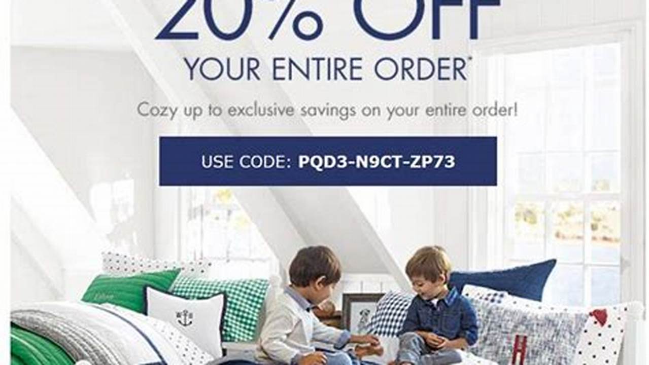 Pottery Barn Promo Code Feb 2024 Promo Code