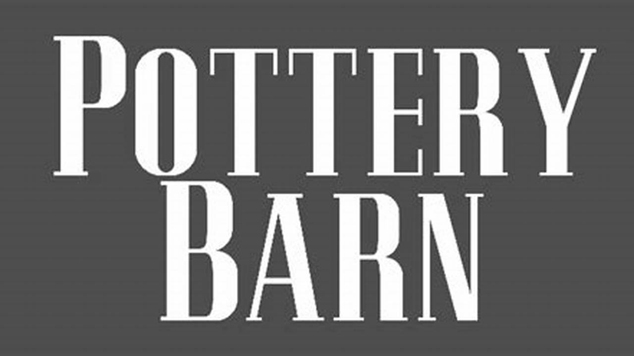 Pottery Barn Promo Code February 2025