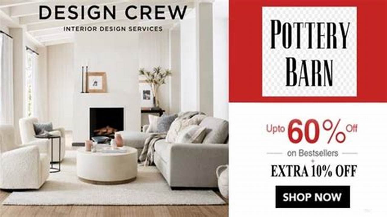 Pottery Barn Promo Code March 2024 Lok