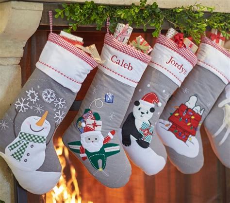 Pottery Barn Quilted Stocking