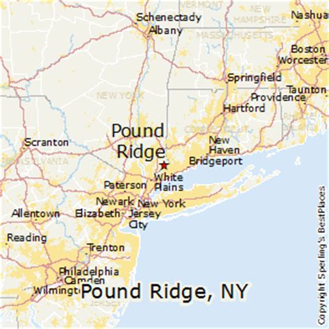 Pound Ridge New York Map