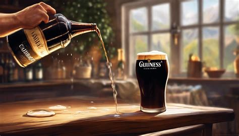 Pouring Guinness