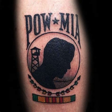 30 POW MIA Tattoo Designs For Men Veteran Ink Ideas