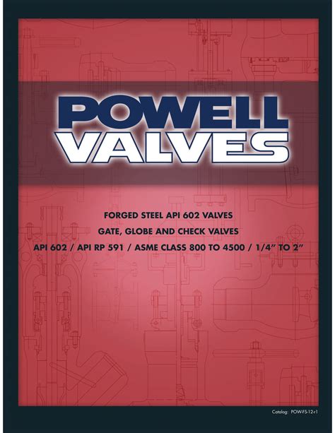 Powell Check Valve Catalog