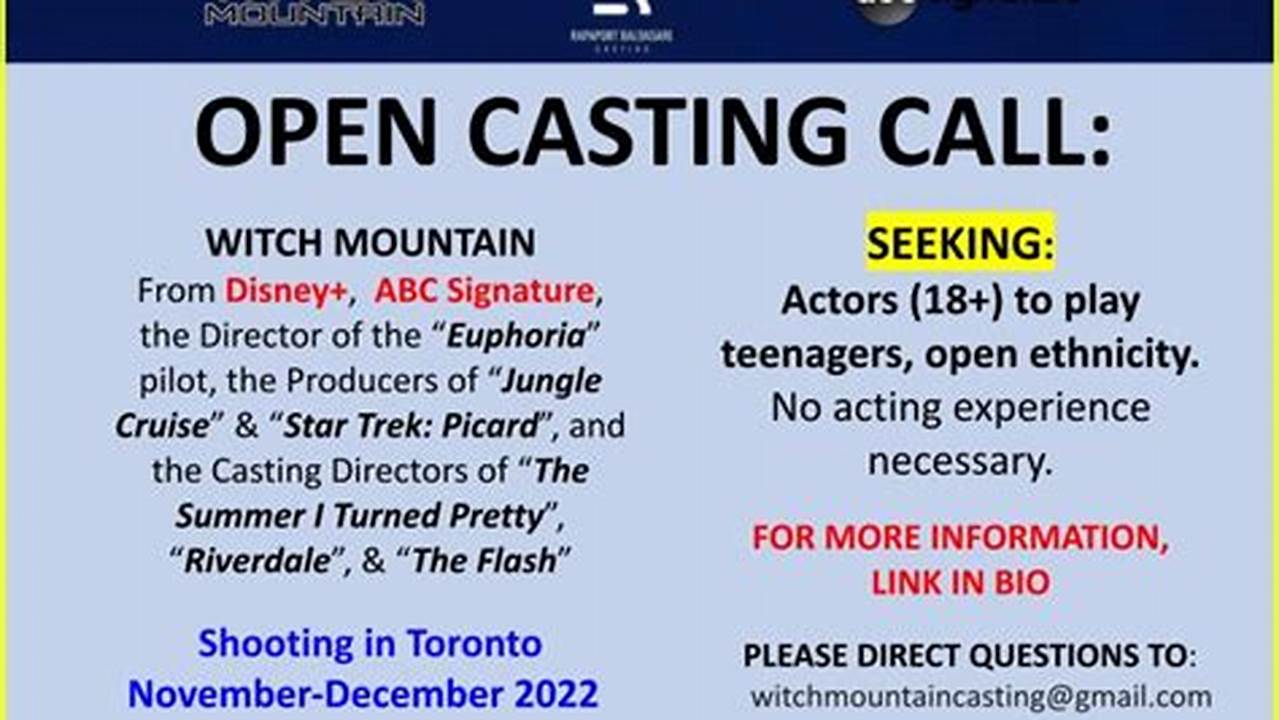 Power Casting Call 2024