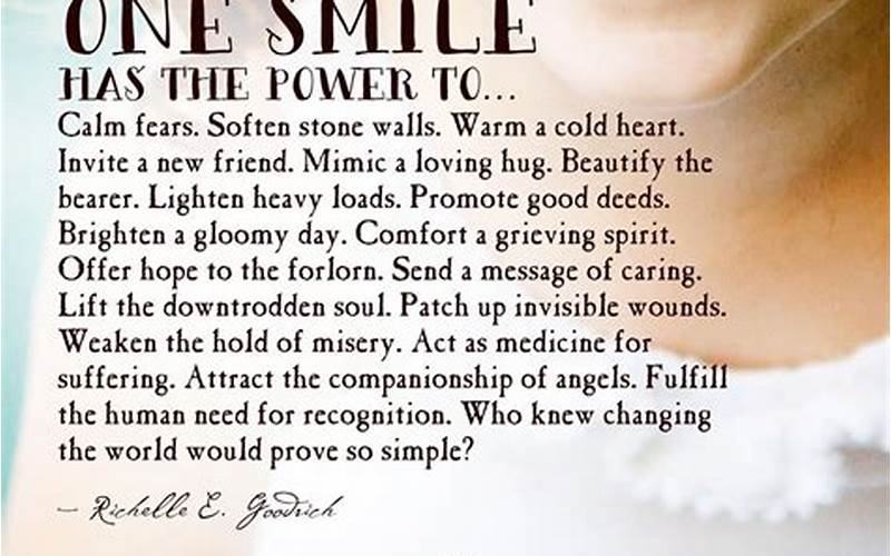 Power Of A Smile