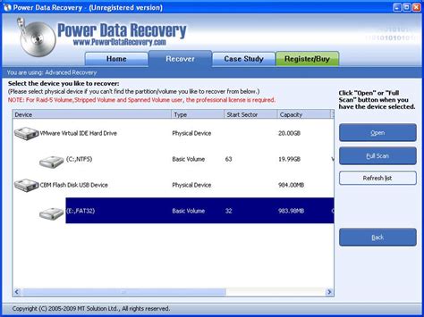 Power Data Recovery Gratis