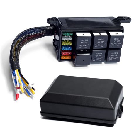 Power Distribution: Fuse Boxes and Relays