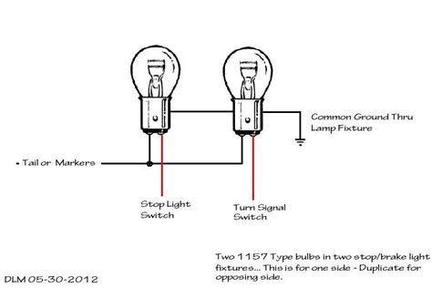 Power Flow in the 1157 Bulb Socket Wiring Diagram