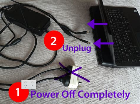 Power Off Your Computer and Unplug All Cables