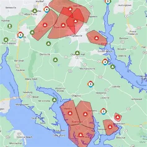 Maryland Politics Watch Current Power Outage Map