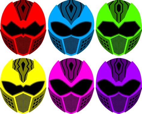 Power Ranger Helmet Template