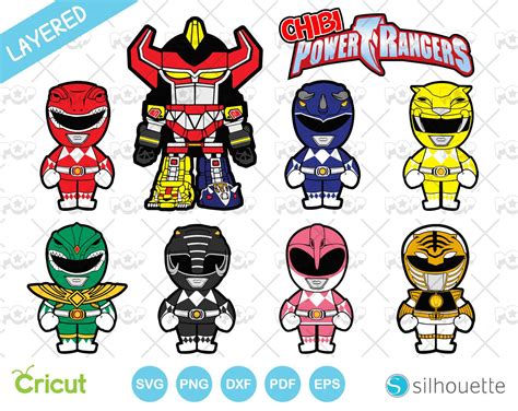 Unleash Your Inner Superhero with Power Ranger SVG Free - Get Ready to Save the Day!
