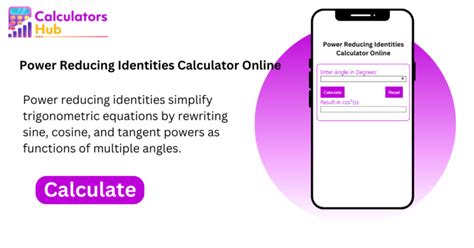 Power Reducing Calculator