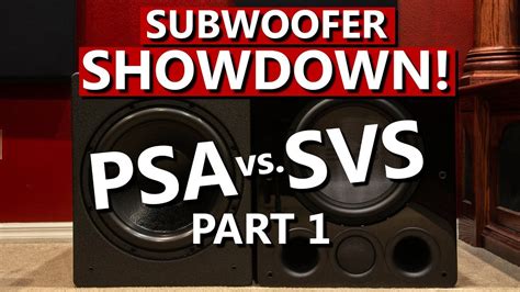 Battle of The Bass Gods: Power Sound Audio vs SVS - Which Brand Reigns Supreme?