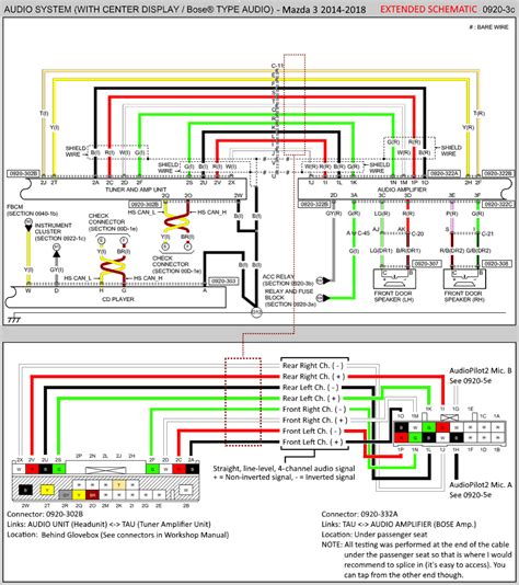 Power Sources Mazda 3 Radio Wiring