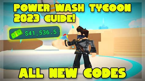 Power Wash Tycoon Codes - Roblox June 2023 -