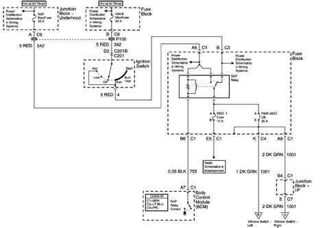 Power Windows Pandemonium - 2015 GMC Wiring Diagram